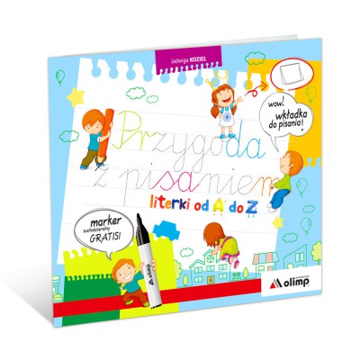 Przygoda z pisaniem – literki od A do Z Przygoda z pisaniem – literki od A do Z