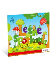 Leśne sptkania – KALKUJ, KOPIUJ, KOLORUJ!