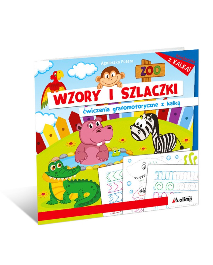 WZORY I SZLACZKI | książeczka z KALKĄ!