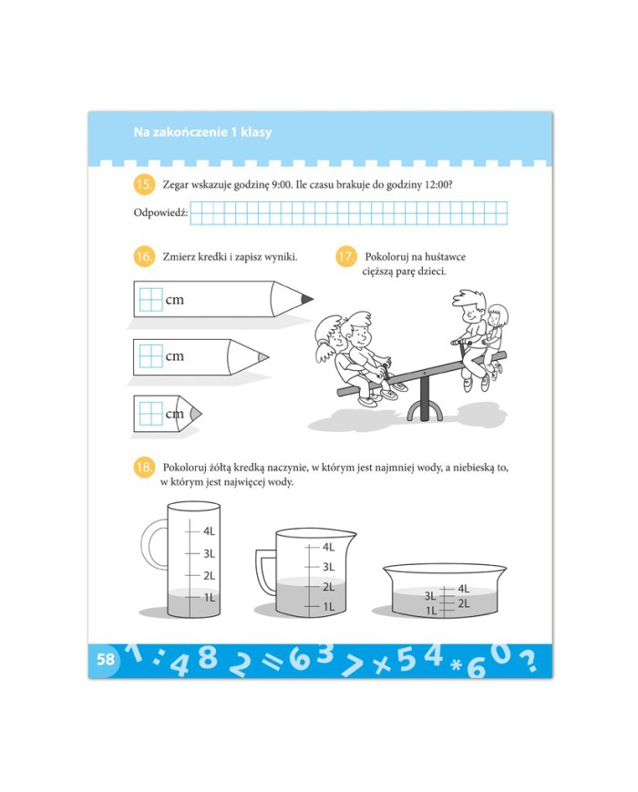MATEMATYCZNA SUPERklasa dla uczniów KLASY 1 szkoły podstawowej