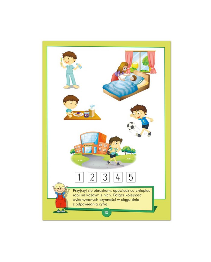 Ćwiczenia przedszkolaka z każdego zrobią pierwszaka