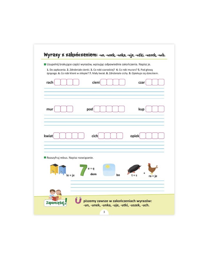 Ortografia na 6 | klasa 3