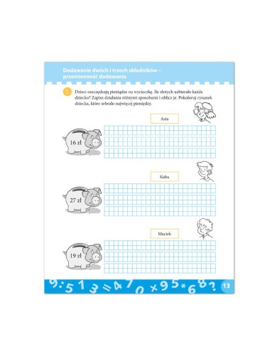 MATEMATYCZNA SUPERklasa dla uczniów KLASY 2 KARTKÓWKI DLA KAŻDEJ GŁÓWKI