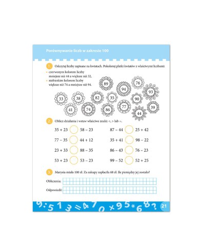 MATEMATYCZNA SUPERklasa dla uczniów KLASY 2 KARTKÓWKI DLA KAŻDEJ GŁÓWKI