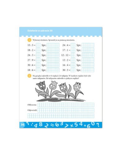 MATEMATYCZNA SUPERklasa dla uczniów KLASY 2 KARTKÓWKI DLA KAŻDEJ GŁÓWKI