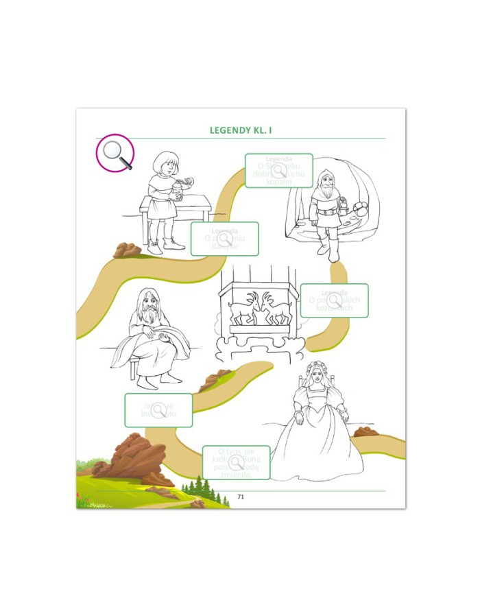 HISTORYCZNE WĘDRÓWKI PO POLSCE - spotkania z legendą - klasa 1