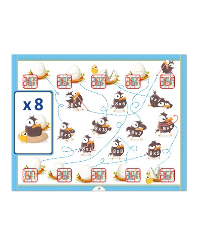 Tabliczka mnożenia i dzielenia z Olimpkiem