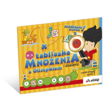 Tabliczka mnożenia i dzielenia z Olimpkiem Tabliczka mnożenia i dzielenia z Olimpkiem