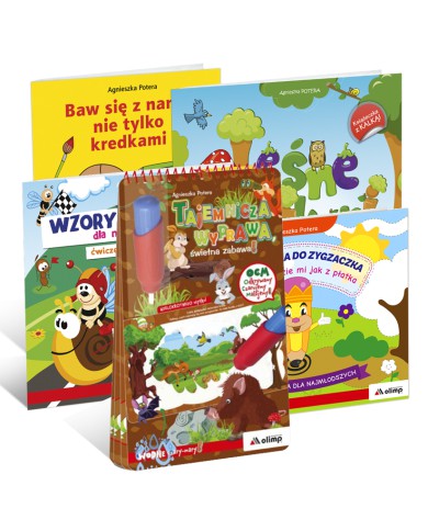 ZESTAW dla 3-4 latka | KOLOROWY