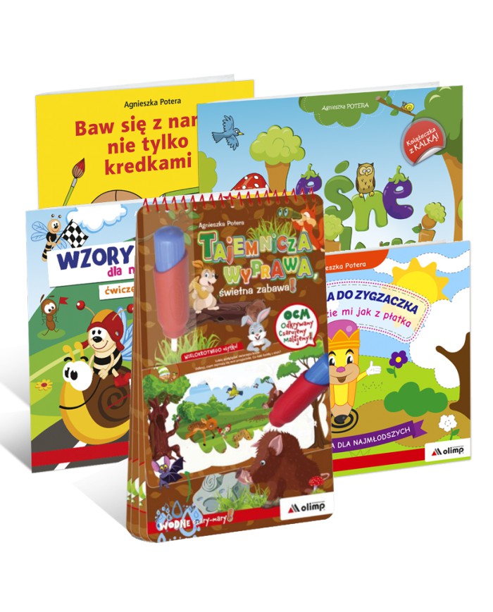ZESTAW dla 3-4 latka | KOLOROWY