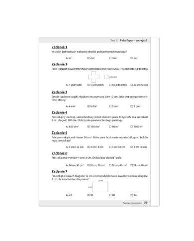 CZY JUŻ UMIEM? Testy z matematyki dla klas IV-VI szkoły podstawowej CZY JUŻ UMIEM? Testy z matematyki dla klas IV-VI szkoły podstawowej