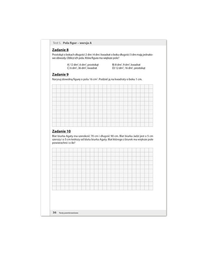 CZY JUŻ UMIEM? Testy z matematyki dla klas IV-VI szkoły podstawowej