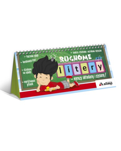 RUCHOME litery - wyrazy układamy i czytamy! RUCHOME litery - wyrazy układamy i czytamy!