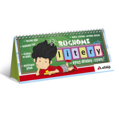 RUCHOME litery - wyrazy układamy i czytamy!