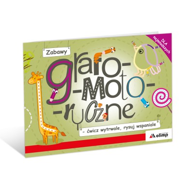 Zabawy grafomotoryczne dla najmłodszych - ćwicz wytrwale, rysuj wspaniale Zabawy grafomotoryczne dla najmłodszych - ćwicz wytrwale, rysuj wspaniale