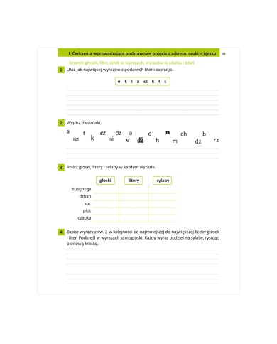 ĆWICZENIA słownikowe, ortograficzne i gramatyczne|klasa 2 ĆWICZENIA słownikowe, ortograficzne i gramatyczne|klasa 2