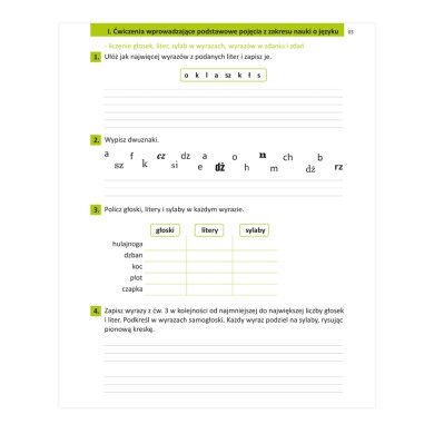 ĆWICZENIA słownikowe, ortograficzne i gramatyczne|klasa 2 ĆWICZENIA słownikowe, ortograficzne i gramatyczne|klasa 2