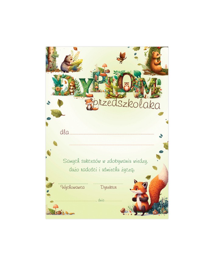DYPLOM Przedszkolaka new