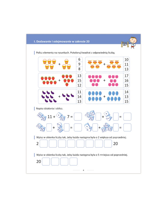 Trening umiejętności matematycznych drugoklasisty Trening umiejętności matematycznych drugoklasisty