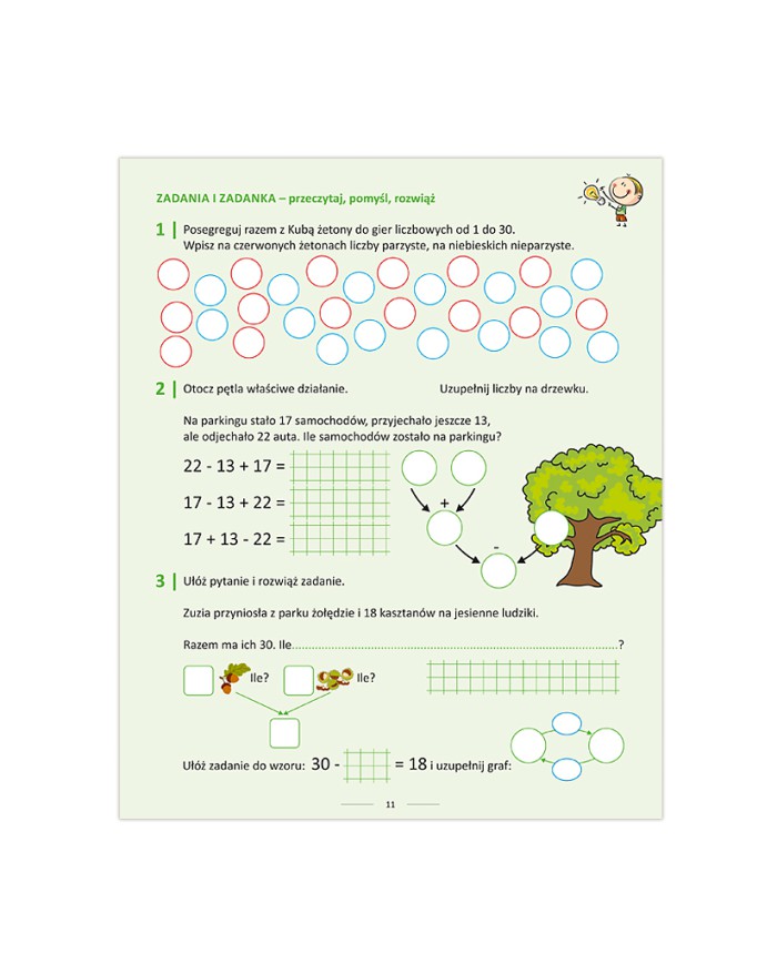 Trening umiejętności matematycznych drugoklasisty Trening umiejętności matematycznych drugoklasisty