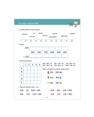 Trening umiejętności matematycznych drugoklasisty Trening umiejętności matematycznych drugoklasisty