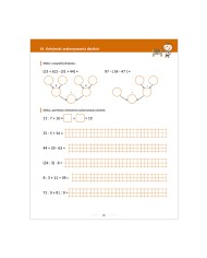 Trening umiejętności matematycznych trzecioklasisty Trening umiejętności matematycznych trzecioklasisty