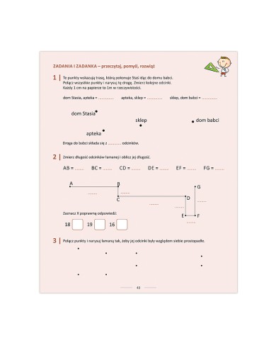 Trening umiejętności matematycznych trzecioklasisty Trening umiejętności matematycznych trzecioklasisty