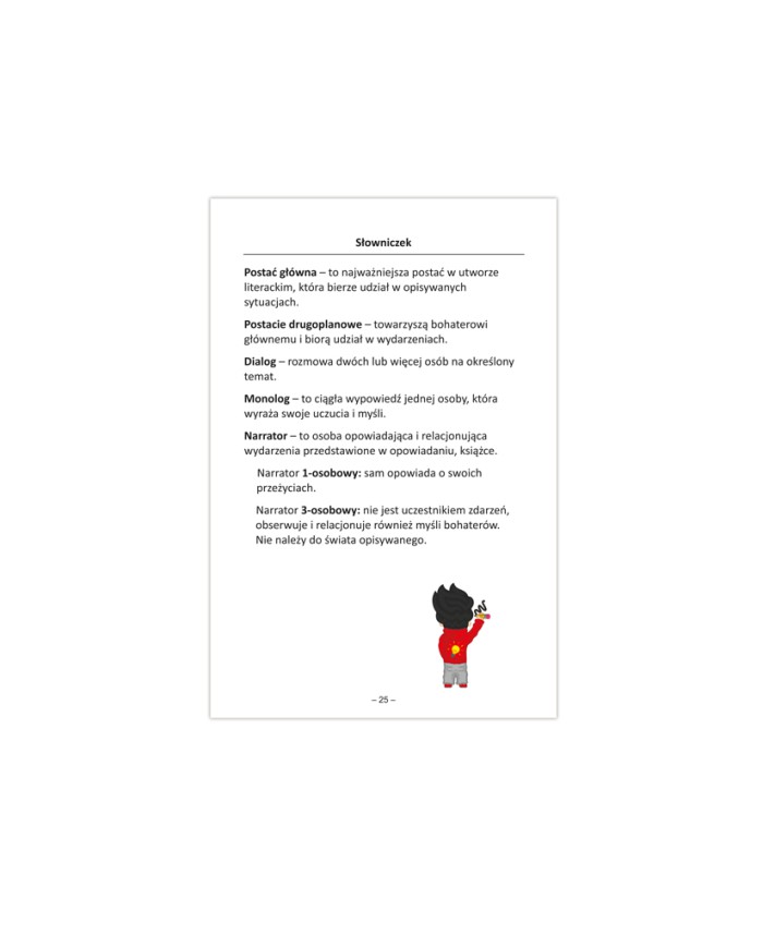 Ściąga - język polski na progu czwartej klasy