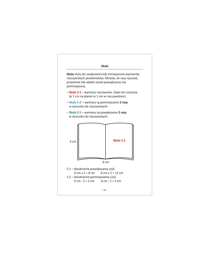 Ściąga - matematyka na progu czwartej klasy