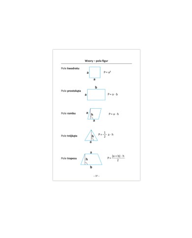 Ściąga - matematyka na progu czwartej klasy Ściąga - matematyka na progu czwartej klasy