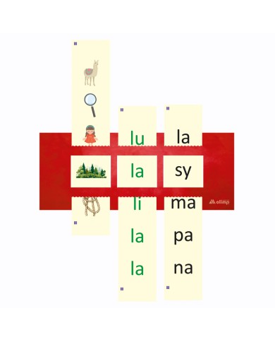 Masz 2 ruchy - przesuwasz sylaby i czytasz