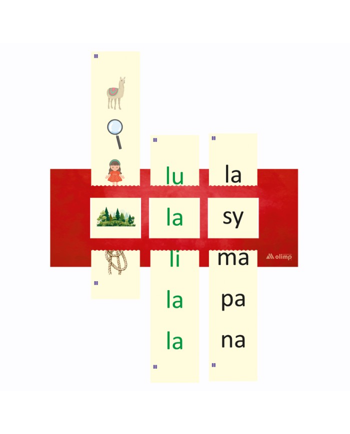 Masz 2 ruchy - przesuwasz sylaby i czytasz