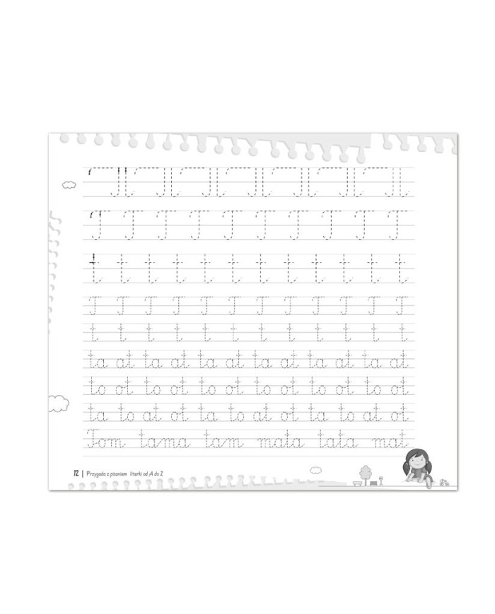 Przygoda z pisaniem – literki od A do Z Przygoda z pisaniem – literki od A do Z