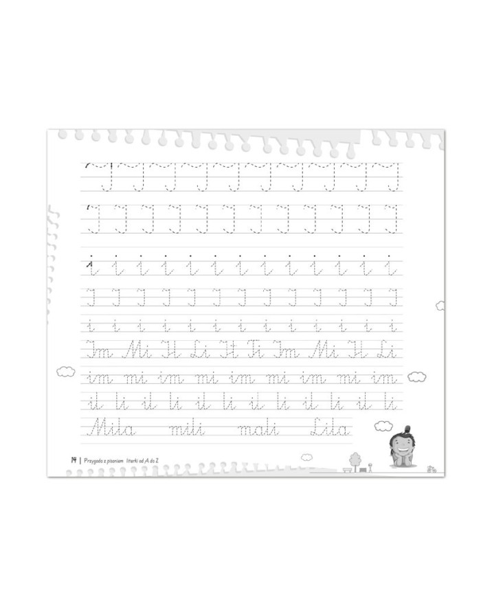 Przygoda z pisaniem – literki od A do Z Przygoda z pisaniem – literki od A do Z