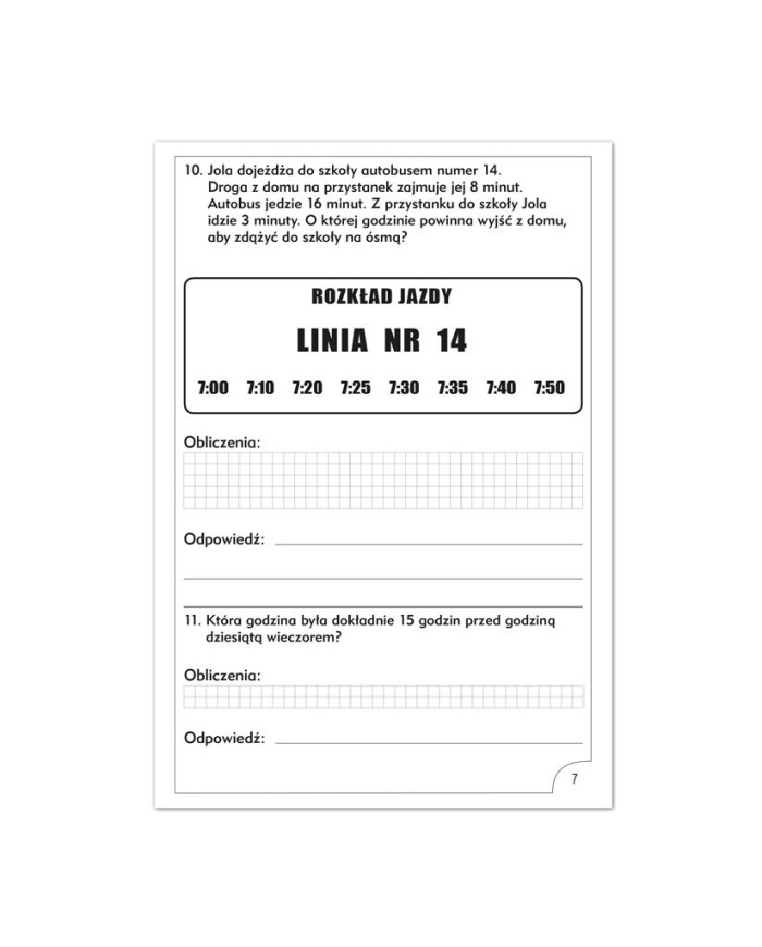 Matematyka na szóstkę – zbiór zadań dla klasy III