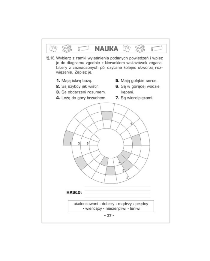 Bawię się słowami     Ćwiczenia językowe     klasa 3