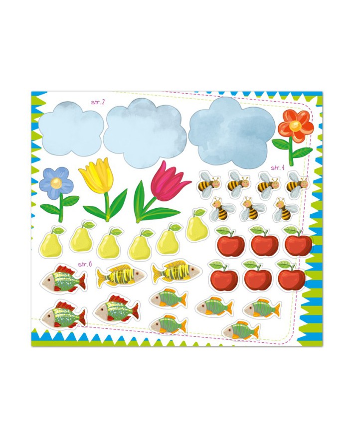 Rysownie, naklejanie, TWÓRCZE świata poznawanie