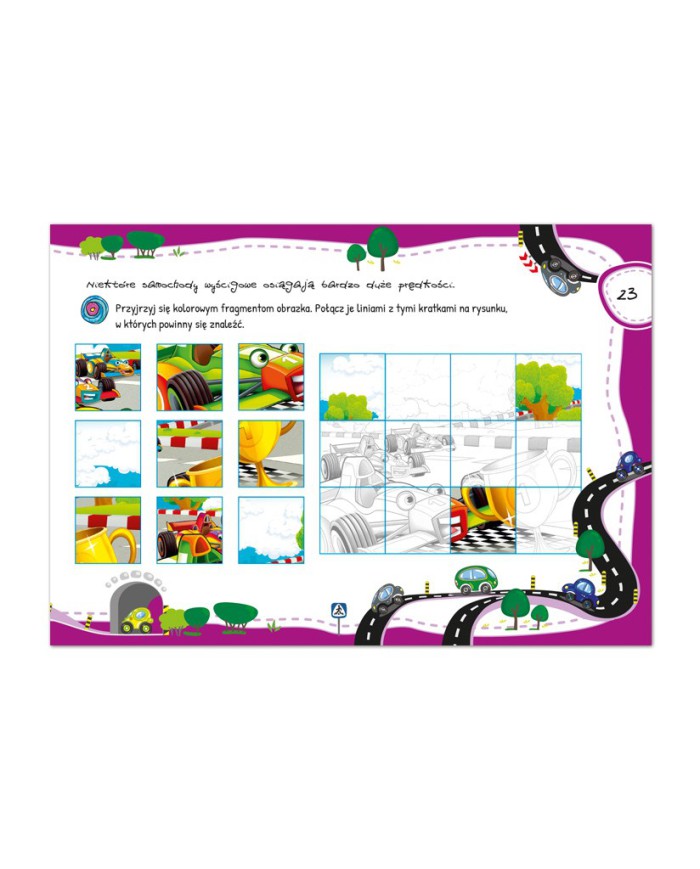 Edukacyjny przystanek: ŚWIAT TWOICH KOLOROWANEK      Samochody!