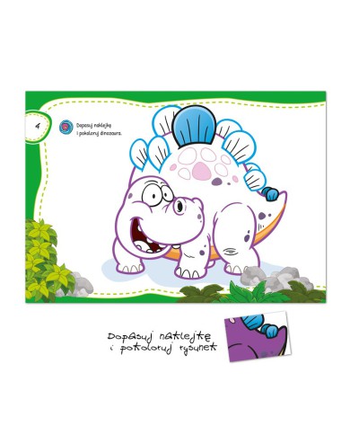 Edukacyjny przystanek: ŚWIAT TWOICH KOLOROWANEK      Dinozaury! Edukacyjny przystanek: ŚWIAT TWOICH KOLOROWANEK      Dinozaury!