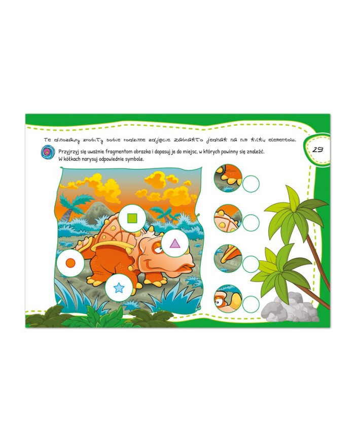 Edukacyjny przystanek: ŚWIAT TWOICH KOLOROWANEK      Dinozaury!