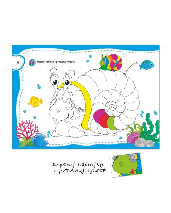 Edukacyjny przystanek: ŚWIAT TWOICH KOLOROWANEK      Ocean!