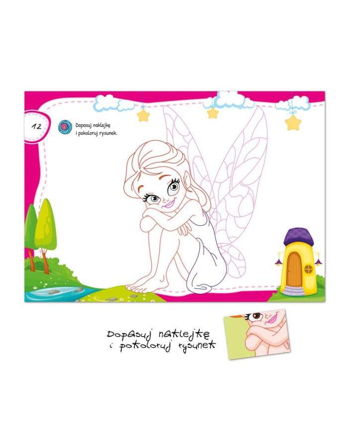 Edukacyjny przystanek: ŚWIAT TWOICH KOLOROWANEK      Wróżki!