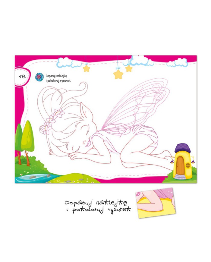 Edukacyjny przystanek: ŚWIAT TWOICH KOLOROWANEK      Wróżki!