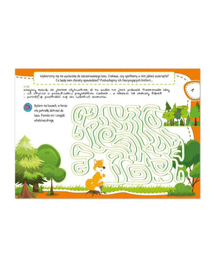 Edukacyjny przystanek: ŚWIAT TWOICH KOLOROWANEK      Zwierzęta leśne!