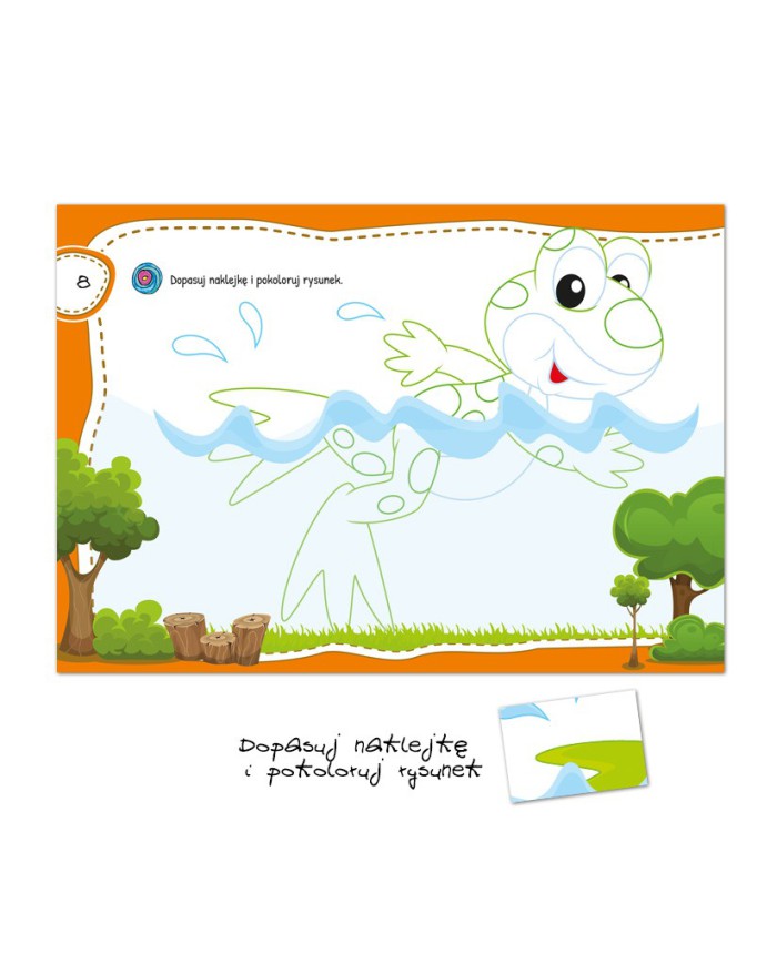 Edukacyjny przystanek: ŚWIAT TWOICH KOLOROWANEK      Zwierzęta leśne!