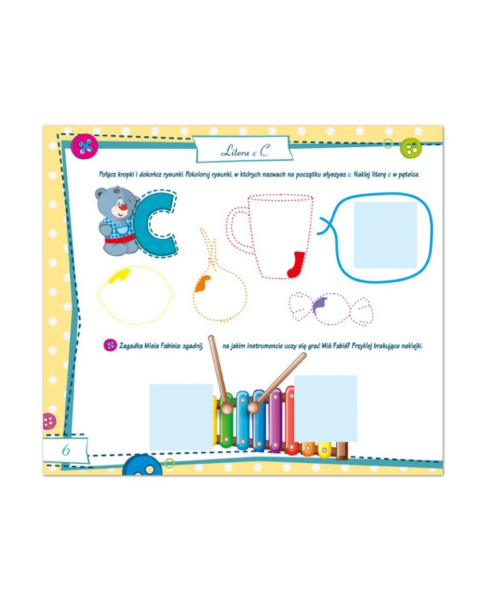 Miś FABIŚ   Litery bez bariery!