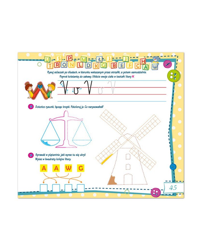 Miś FABIŚ   Litery bez bariery!