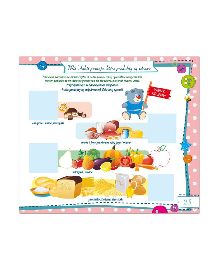 Miś FABIŚ   Obserwój wesoło, co się dzieje wokoło!