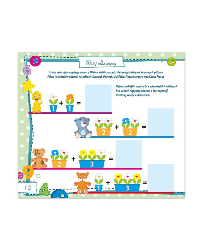 Miś FABIŚ   Bo matematyka to zabawa smyka!