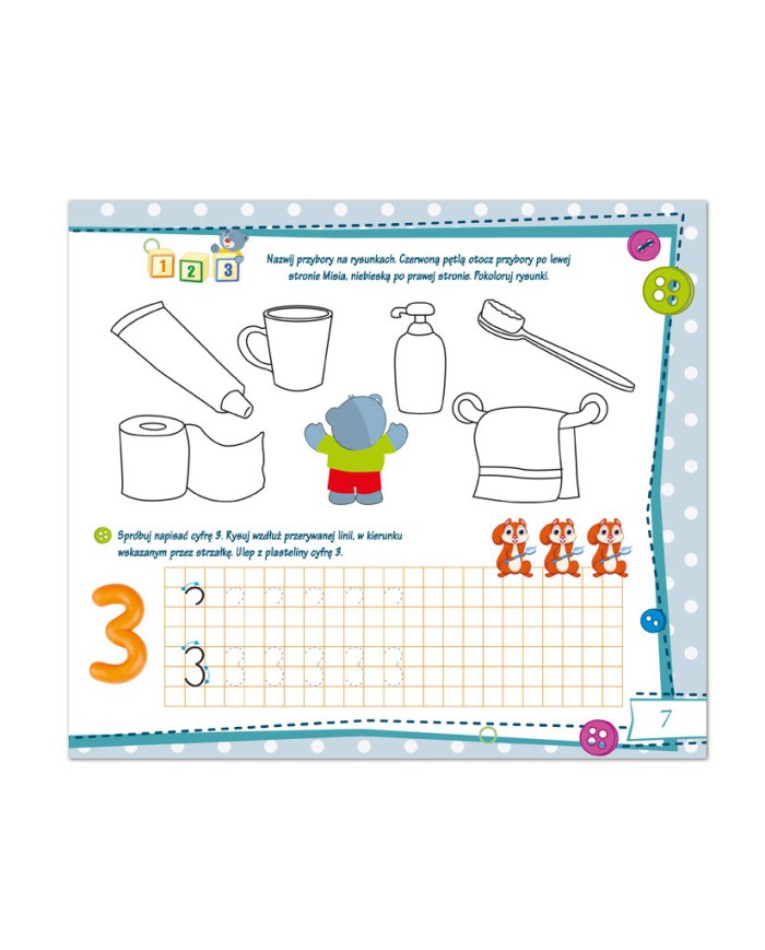 Miś FABIŚ   Zabawy logiczne, nie tylko matematyczne!